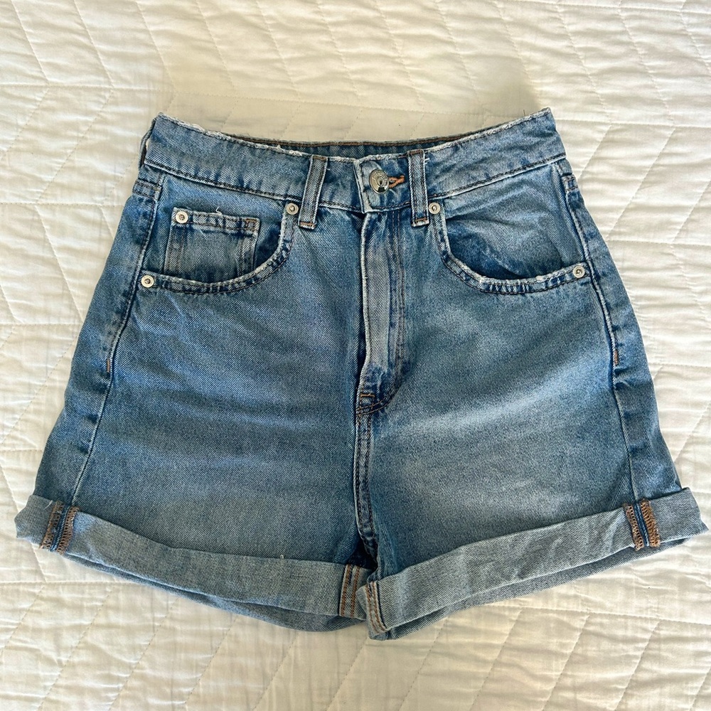 Divided H&M High Rise Jean Shorts